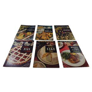 Vintage Culinary Arts Institute Recipe Booklets Set Of 6 1953  Consolidated Book